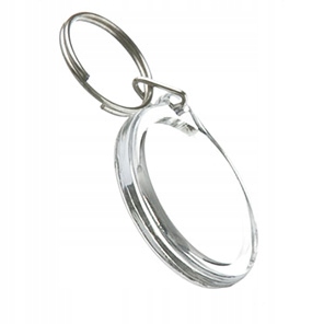 Brelok do kluczy akryl komponenty miejsce na logo