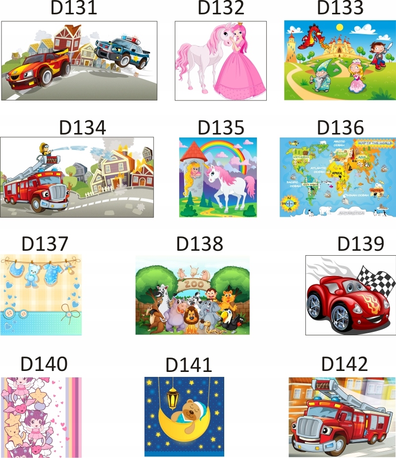 FOTOTAPETA fototapety 3D dla dzieci zwierzęta