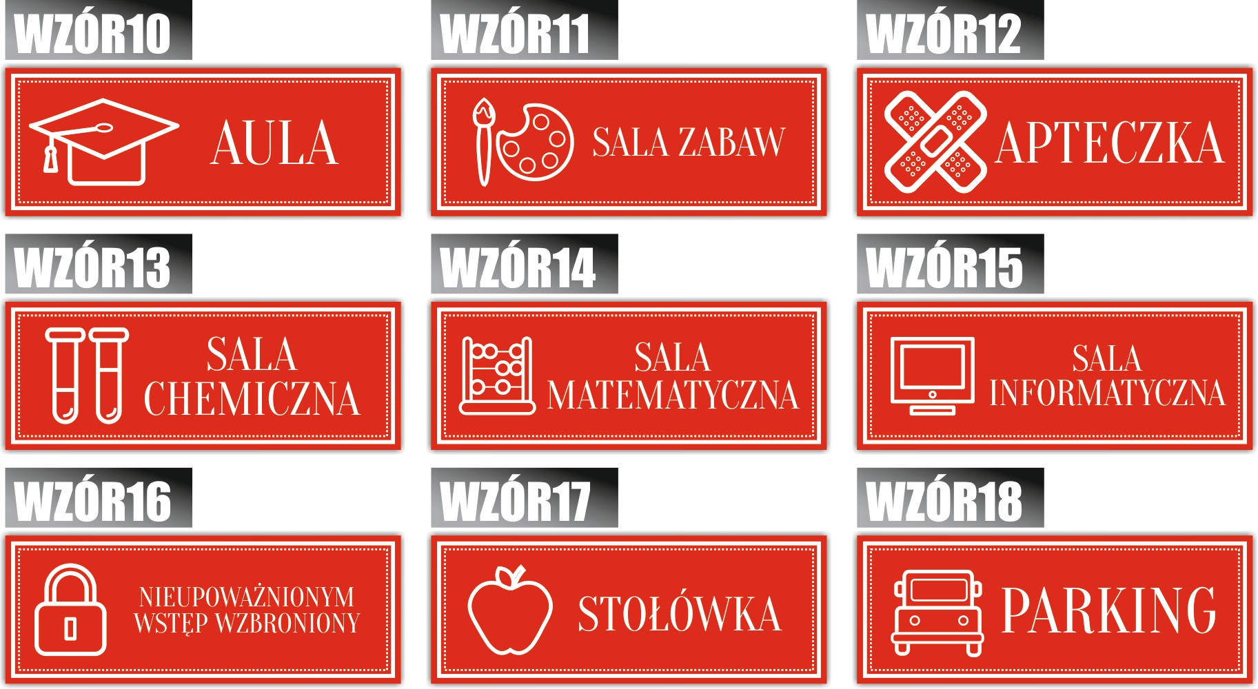 Tabliczka Grawerowana na drzwi WINDA