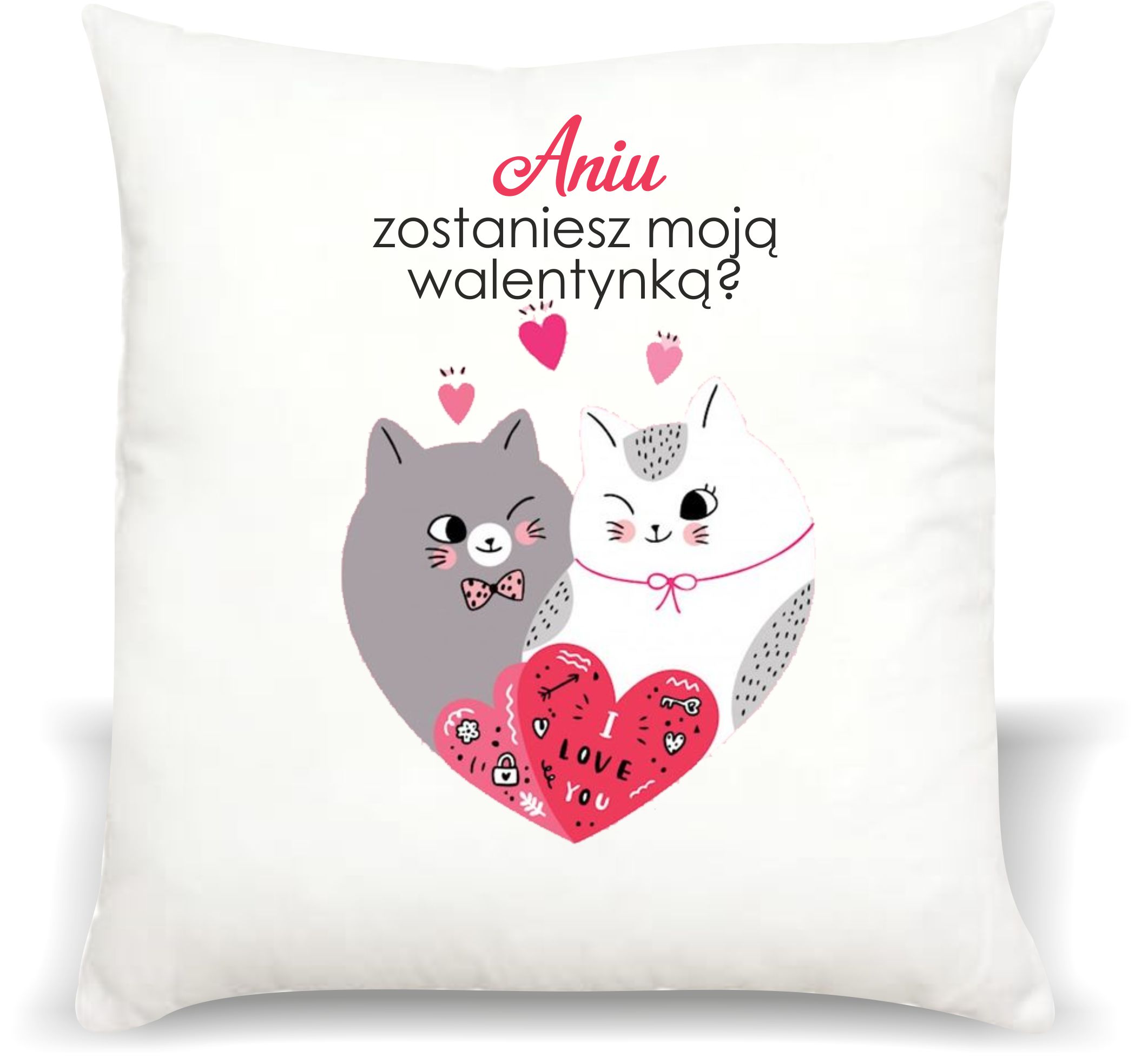 foto PODUSZKA PREZENT na Walentynki dla koleżanki