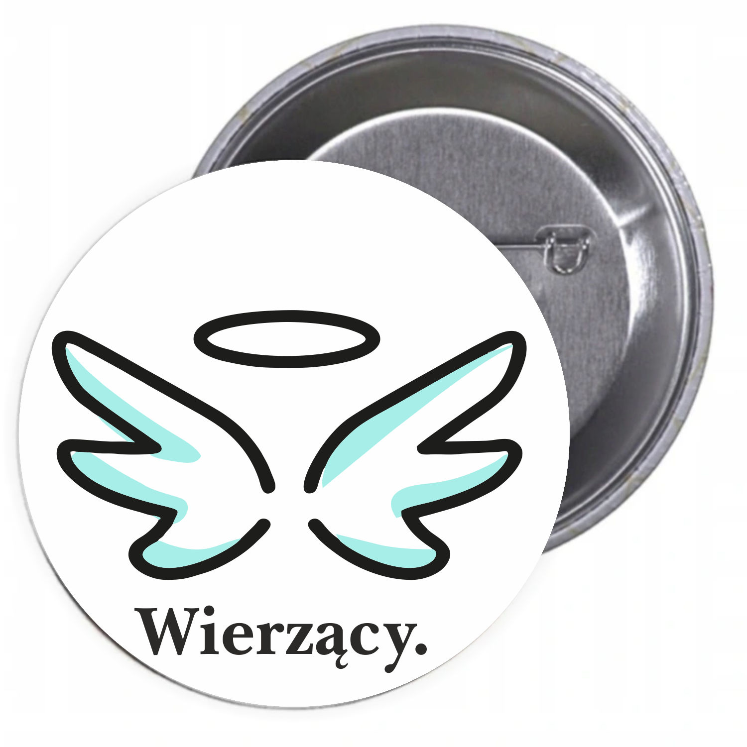 Przypinki buttony RELIGIJNE - WIERZĄCY