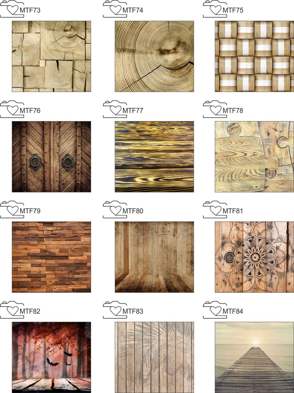 Tło Flat Lay do fotografii produktowej kulinarnej