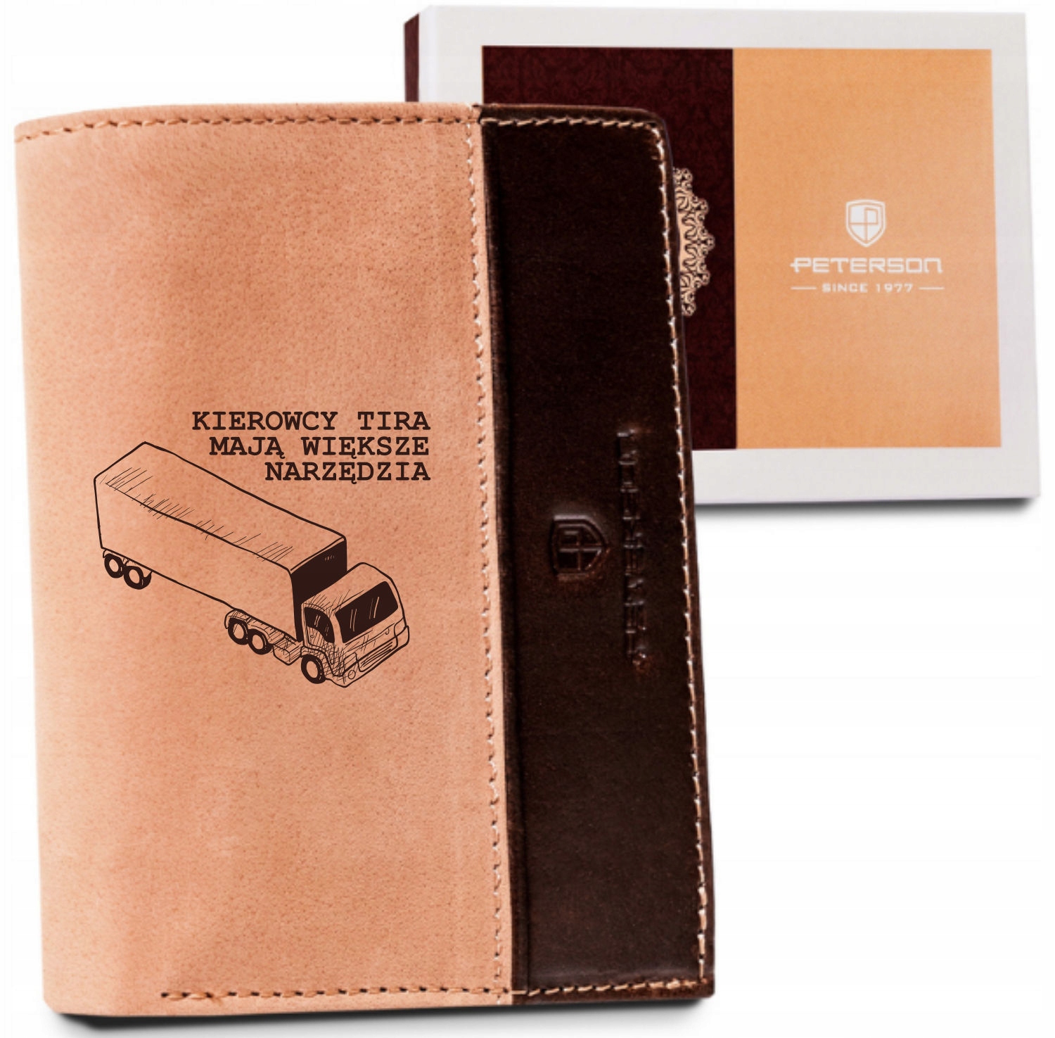 Portfel grawerowany portfele z grawerem TWÓJ TEKST