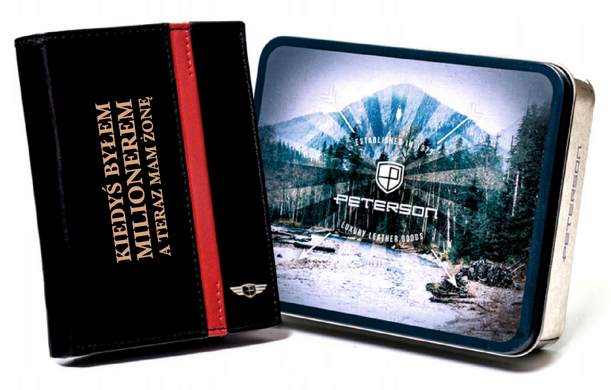 Portfel TWÓJ grawer CAVALDI polska marka JAKOŚĆ