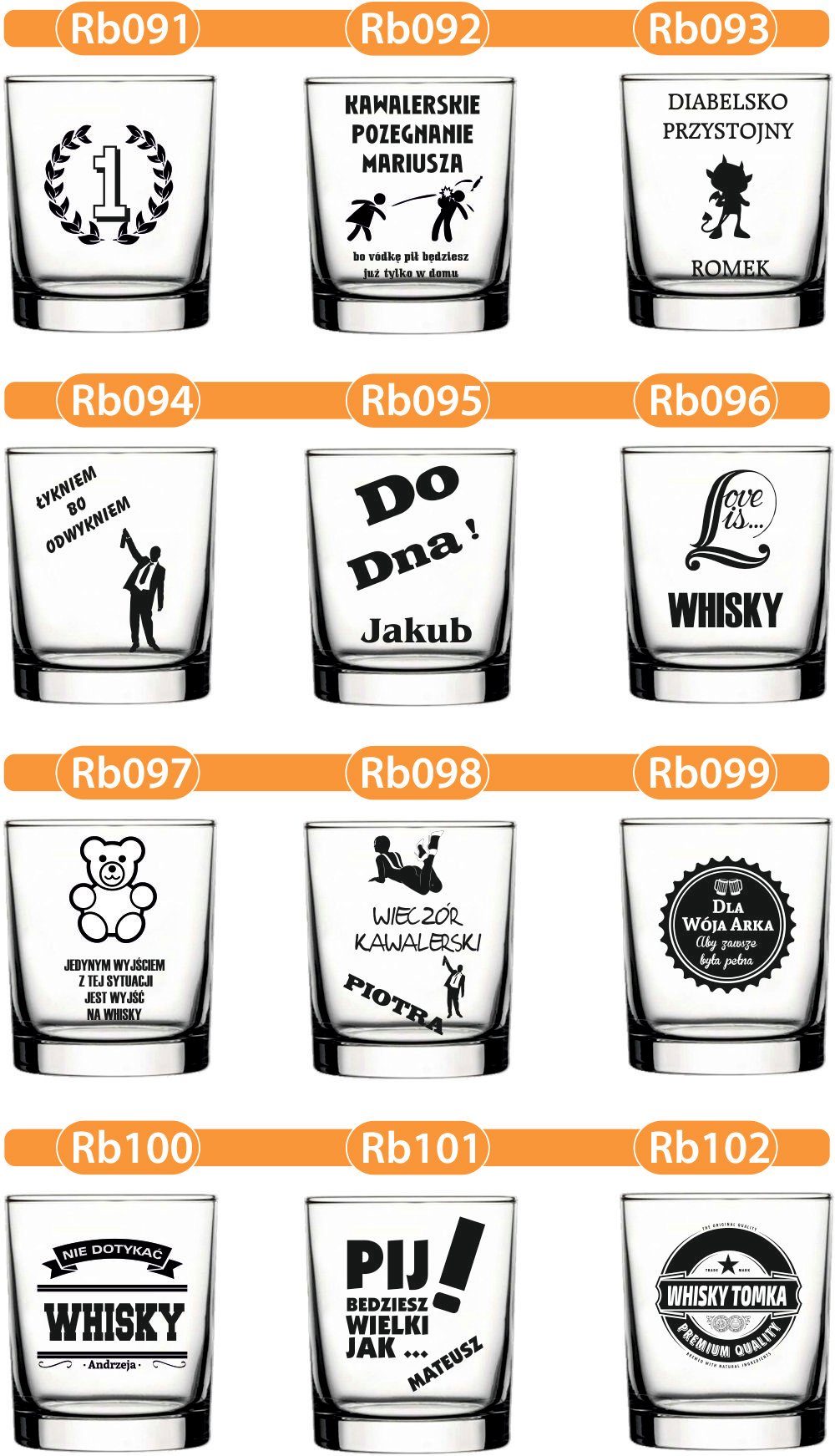 KARAFKA z grawerem + 6 szklanek PREZENT URODZINY