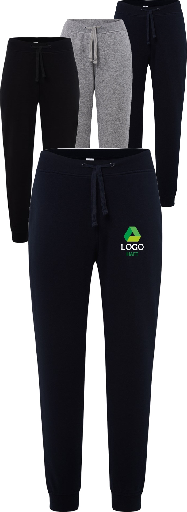 Spodnie sportowe unisex TWÓJ WŁASNY HAFT LOGO firmowa reklamowa