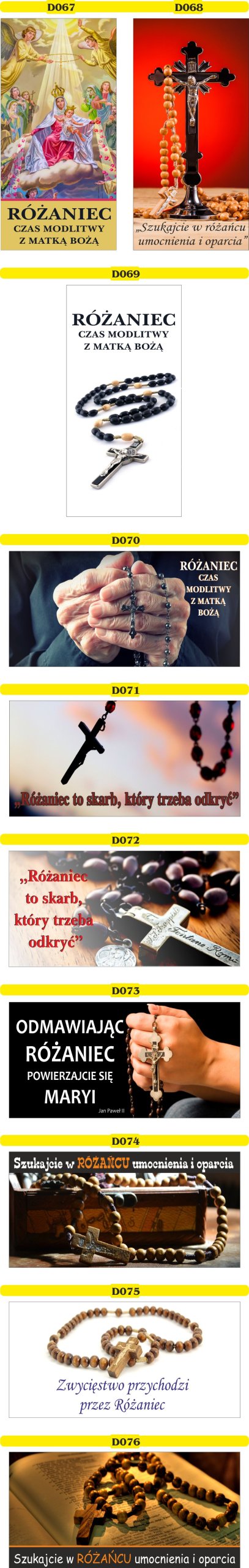 Gotowy BANER Dekoracja Maryja Maryjne dekoracje