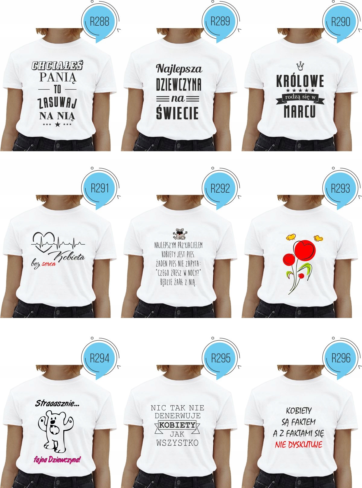 Koszulka z napisem BEZ TEJ KOSZULKI hit