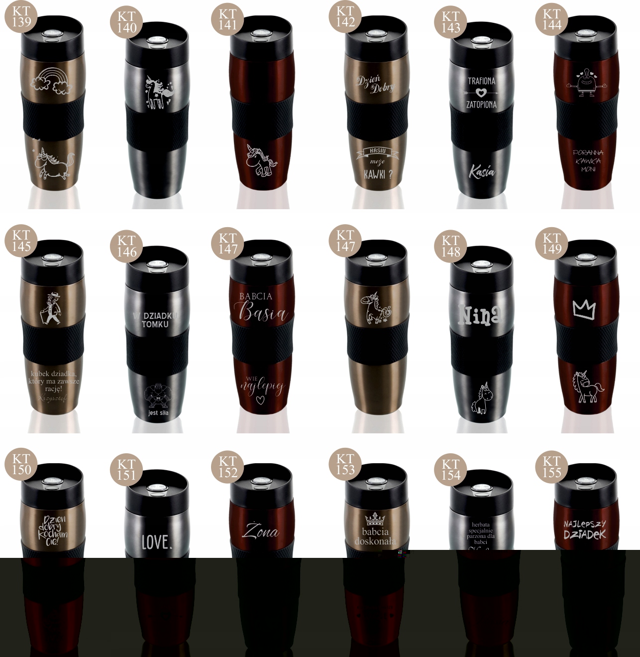 Kubek termiczny SUPER prezent na WALENTYNKI hit