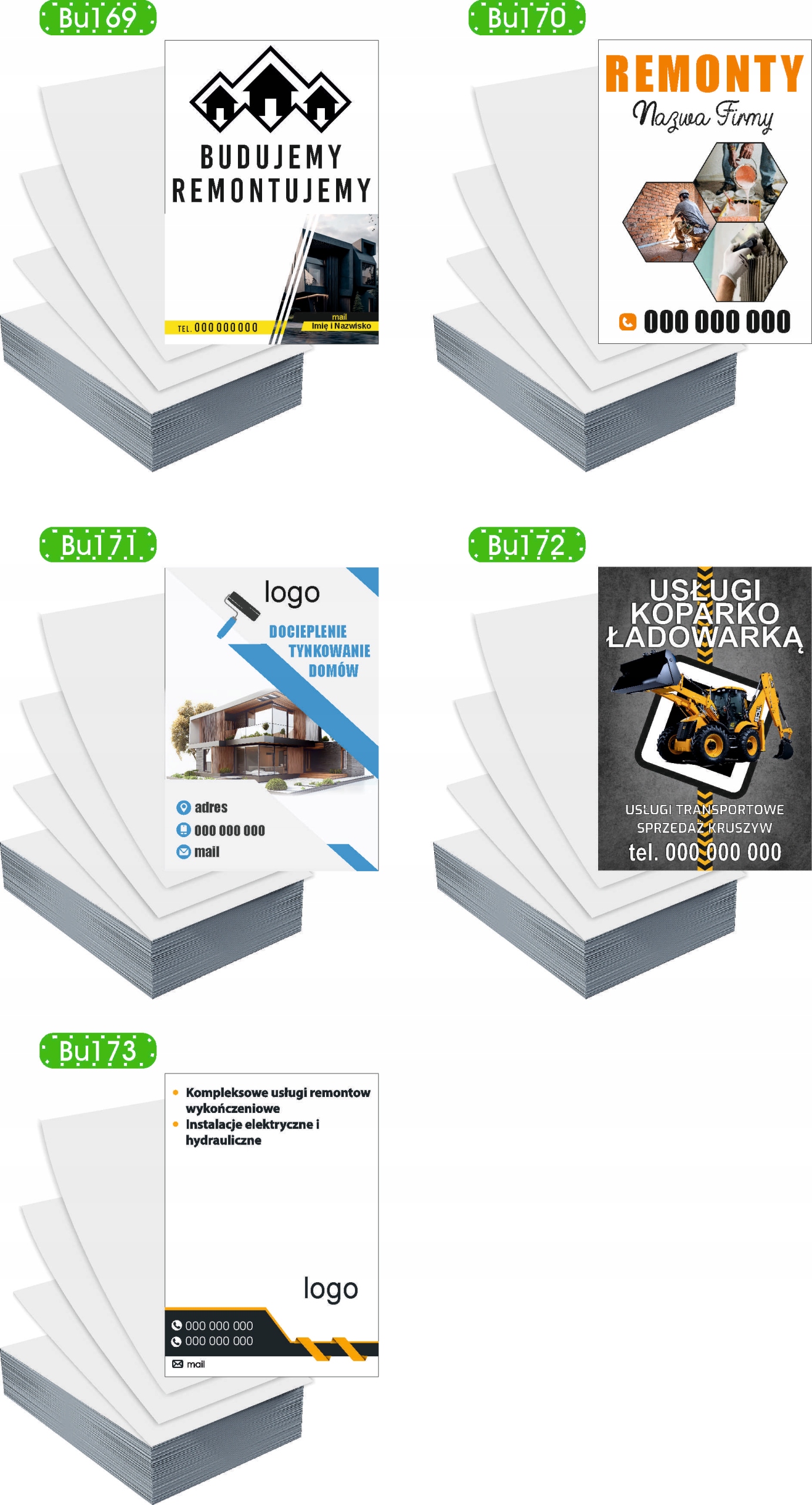 Ulotki A5 100szt reklamowe firmowe duży wybór MEDYCYNA ESTETYCZNA