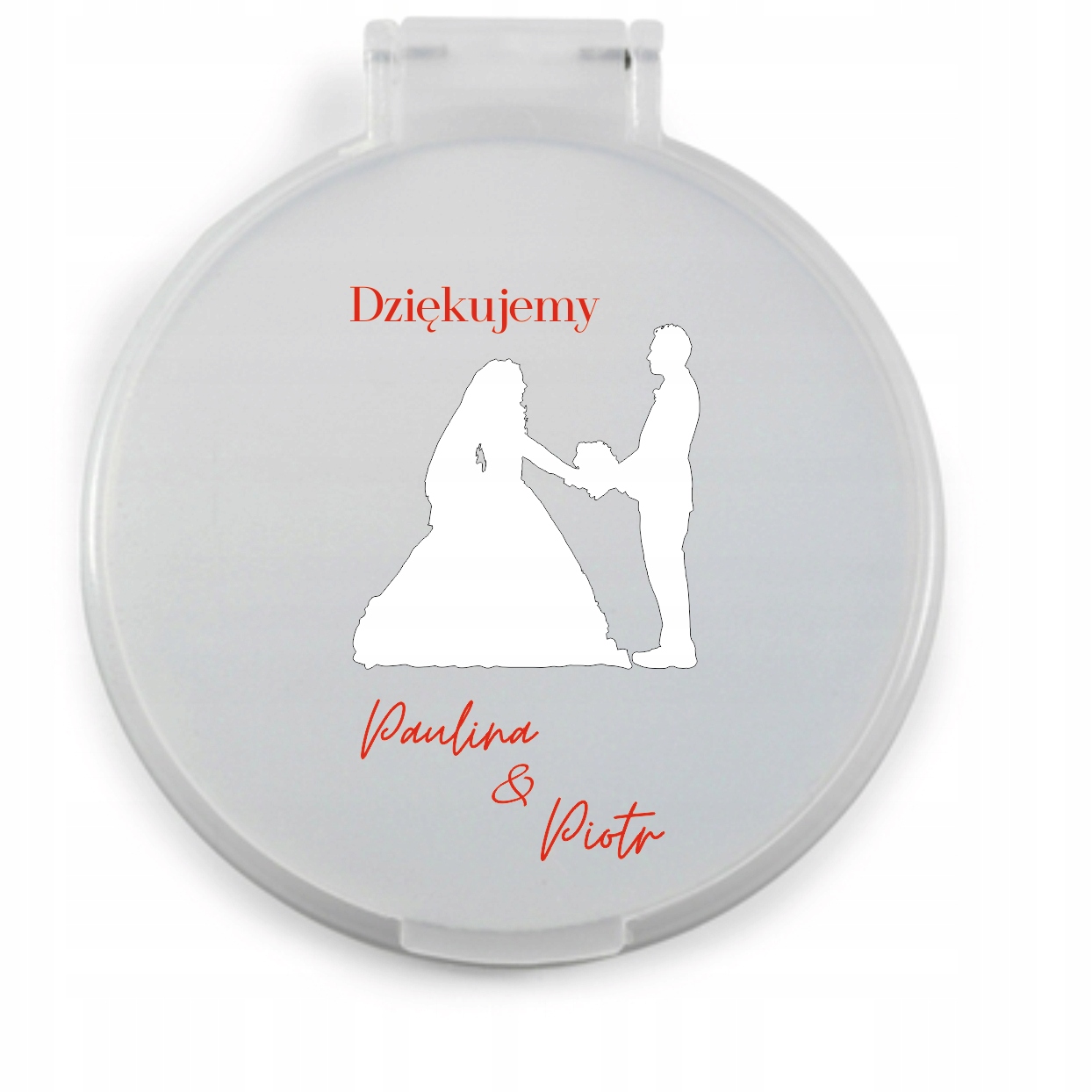 LUSTERKO personalizowane podziękowania dla gości ŚLUB WESELE wasze imiona