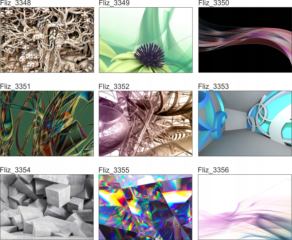 fototapeta ABSTRAKCJA 3D DO POKOJU MŁODZIEŻOWEGO