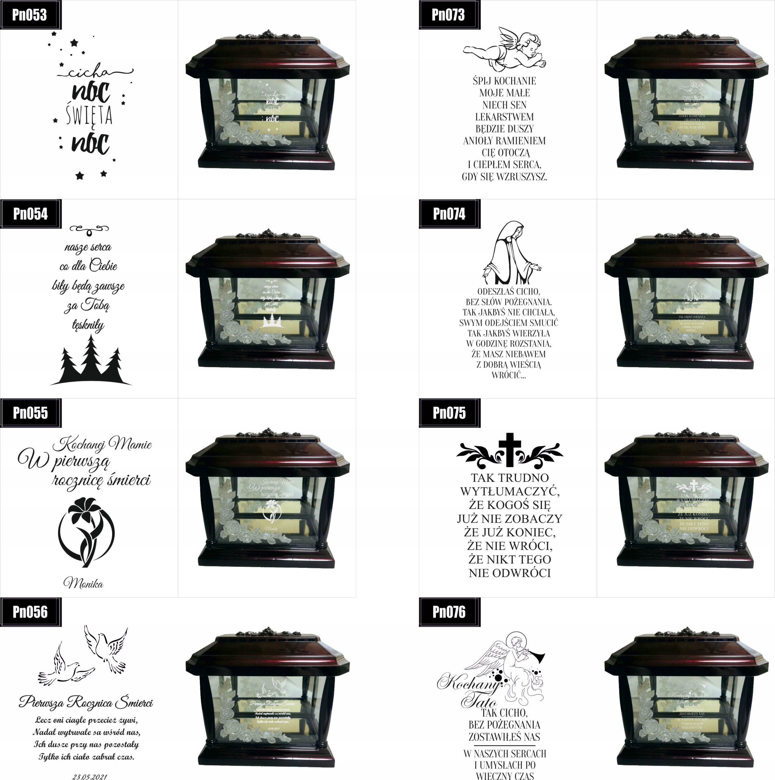 LAMPION ZNICZ KAPLICZKA grawer Kochanemu Bratu