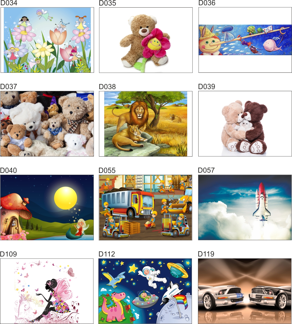 Fototapeta 3D do pokoju dziewczynki 260x200 FLIZ