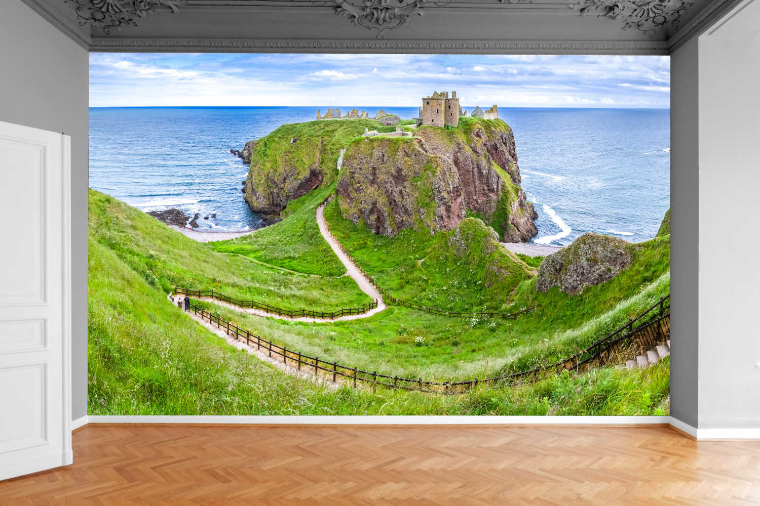 Fototapeta GÓRSKA DOLINA SKAŁY LATARNIA 130x80