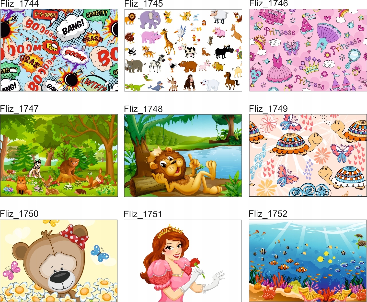 FOTOTAPETA dziecięca DLA DZIECI DO POKOJU 200x130