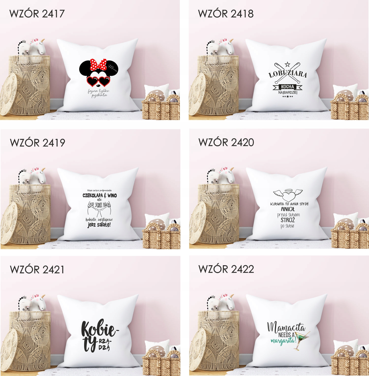 Poduszka z nadrukiem PREZENT JA SIĘ NIE OBRAŻAM