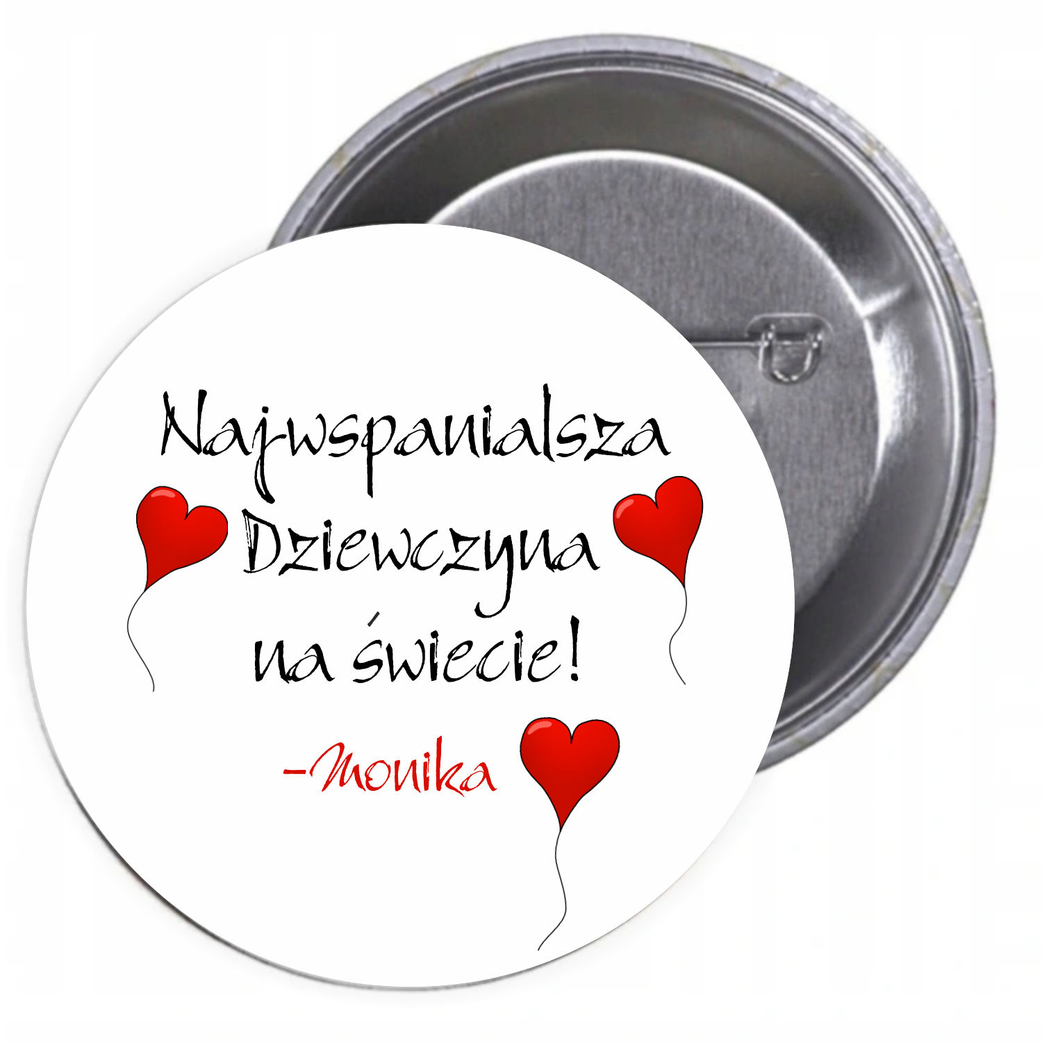 Przypinki buttony 8 MARCA super hit