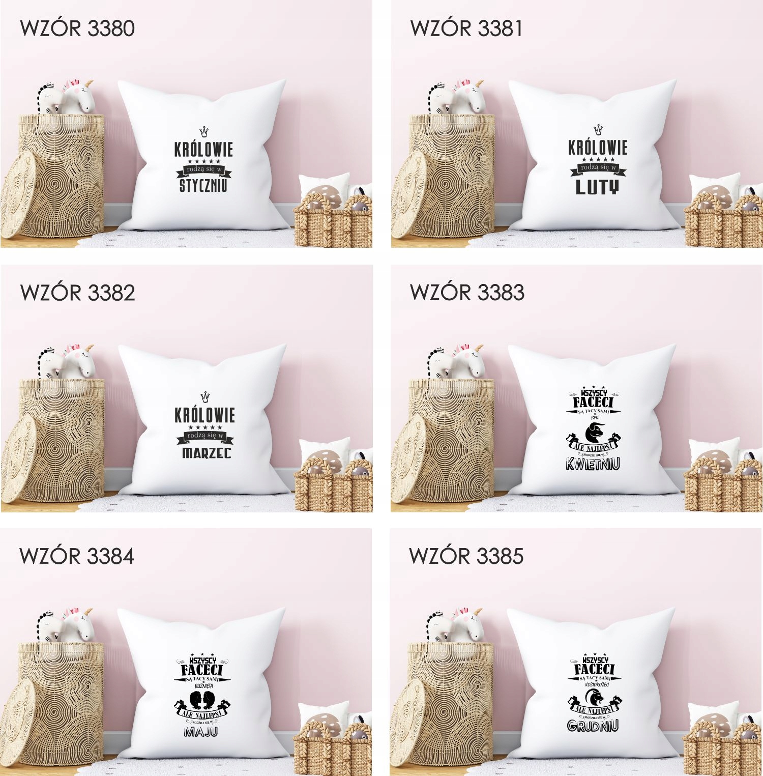 Poduszka z nadrukiem WBIŁEM TRZYDZIESTY POZIOM