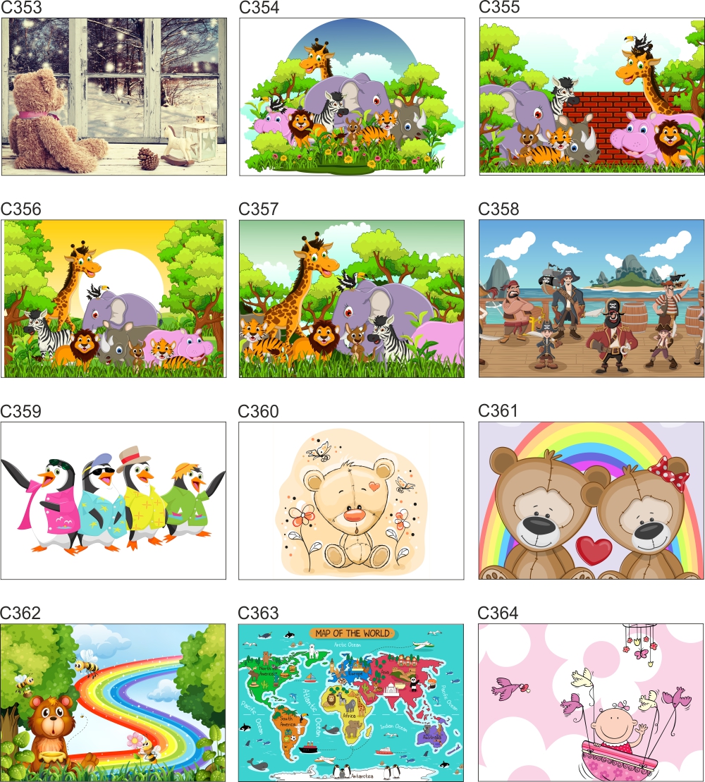 Fototapeta 3D do pokoju dziewczynki 260x200 FLIZ