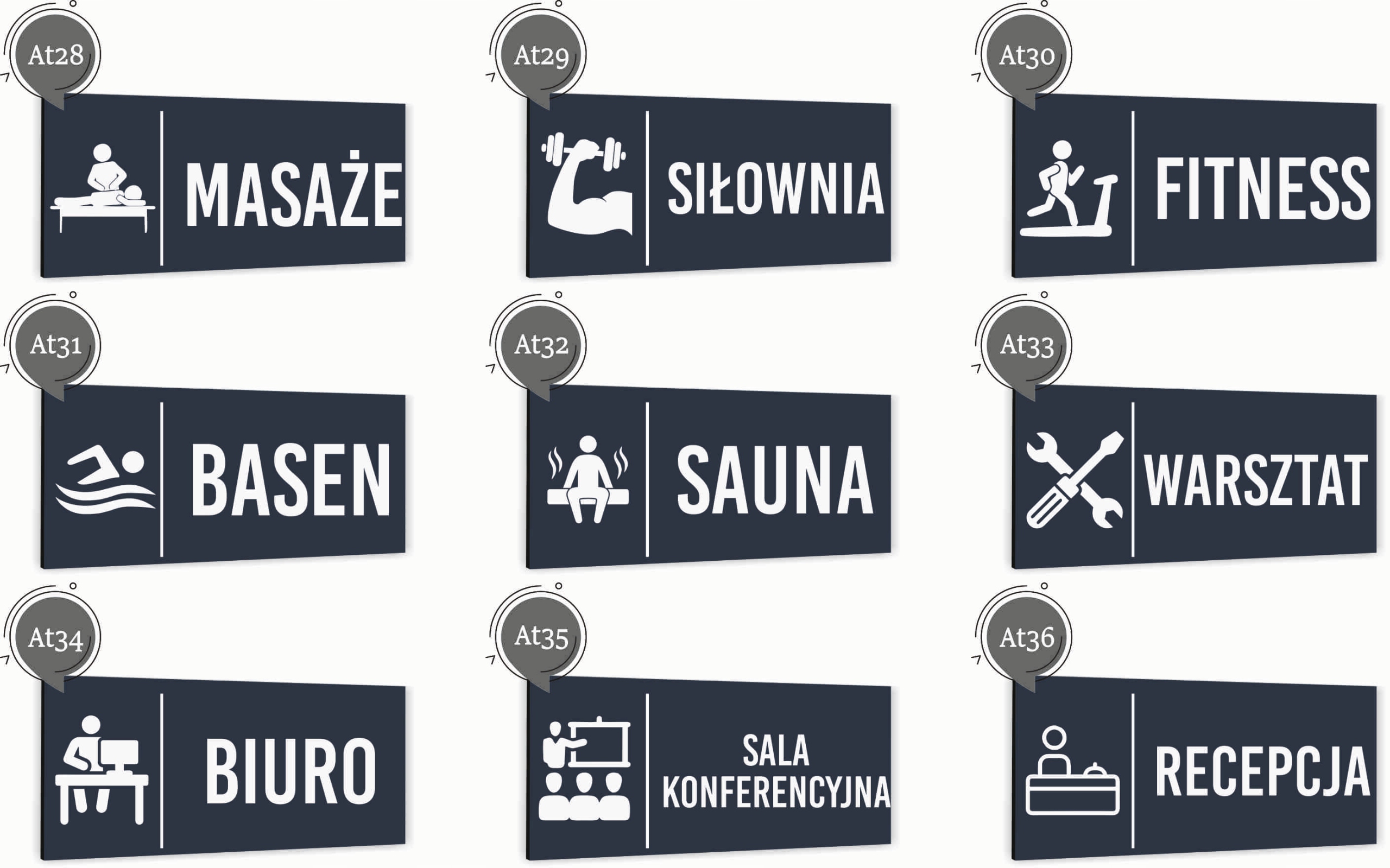 Tabliczka informacyjna LABORATORIUM Aluminium ATRACYTOWA Nierdzewna