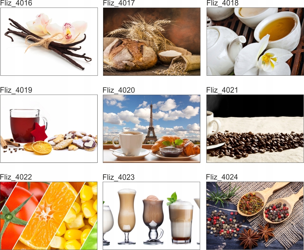 FOTOTAPETA kuchenna PRZYPRAWY ZIOŁA ŁYŻKI 200x130