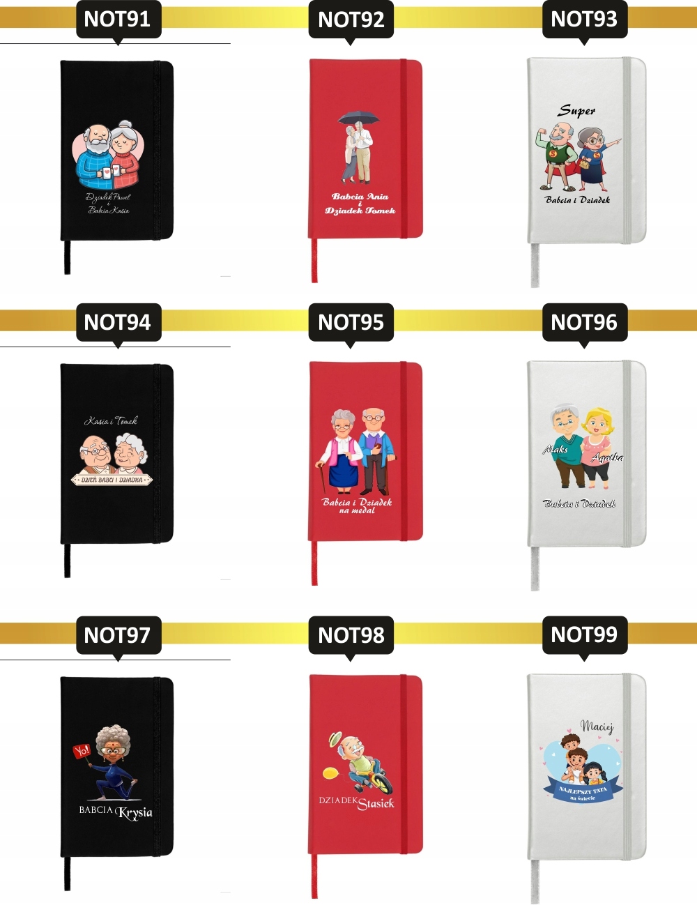 Notes z nadrukiem na DZIEŃ KOBIET dla siostry