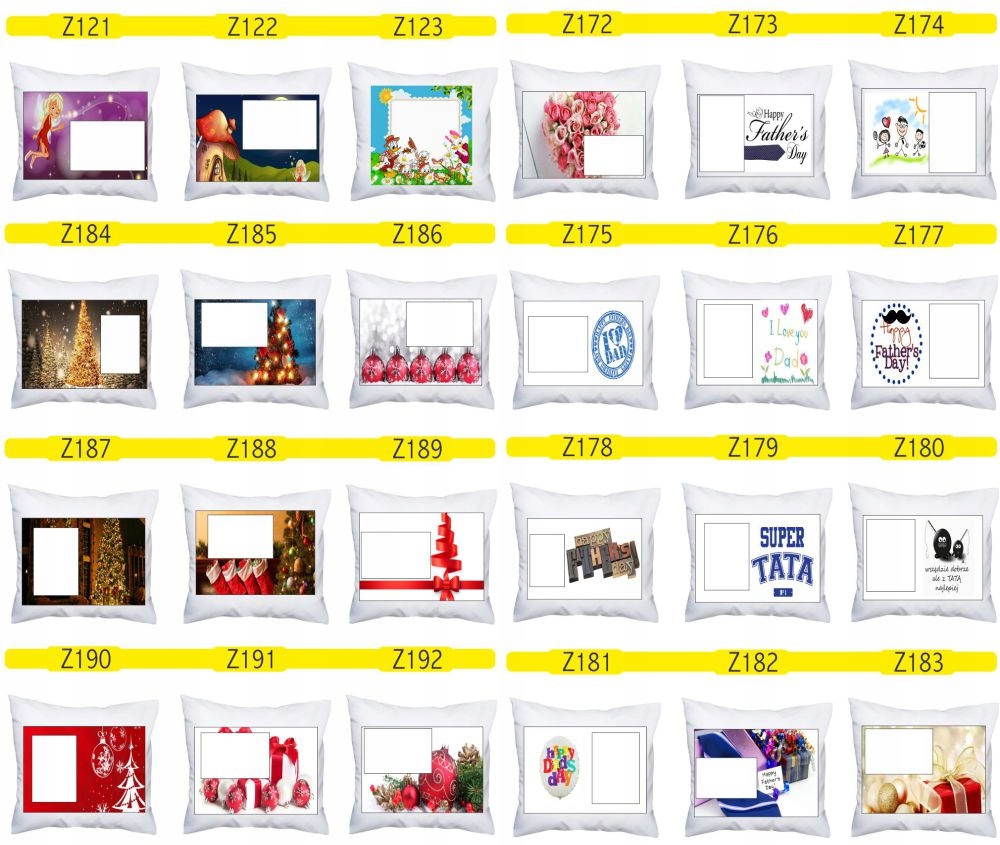 prezent NA dzień chłopaka męża FOTO poduszka