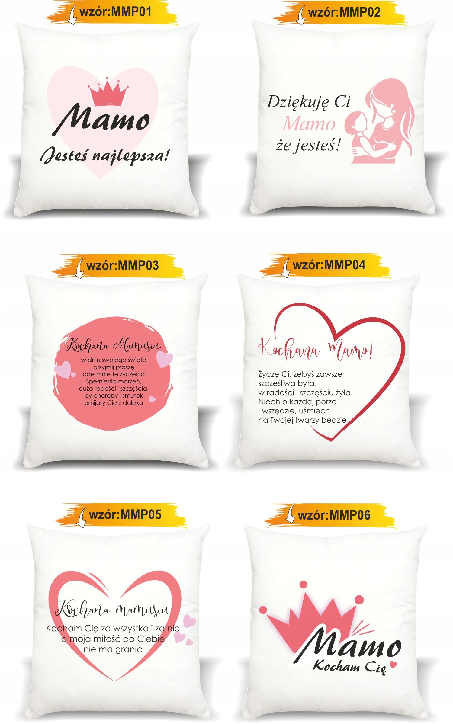 foto PODUSZKA PREZENT na DZIEŃ MAMY dla mamy