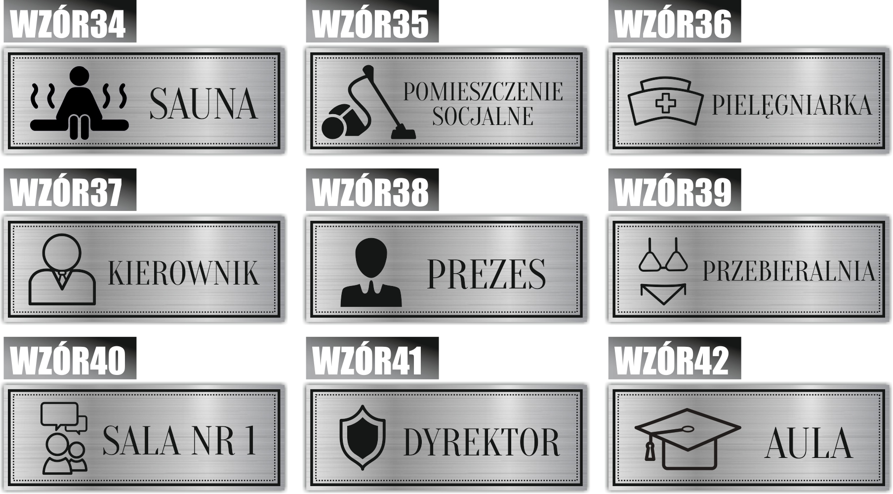 Tabliczka Grawerowana piktogram LABORATORIUM MEDYK