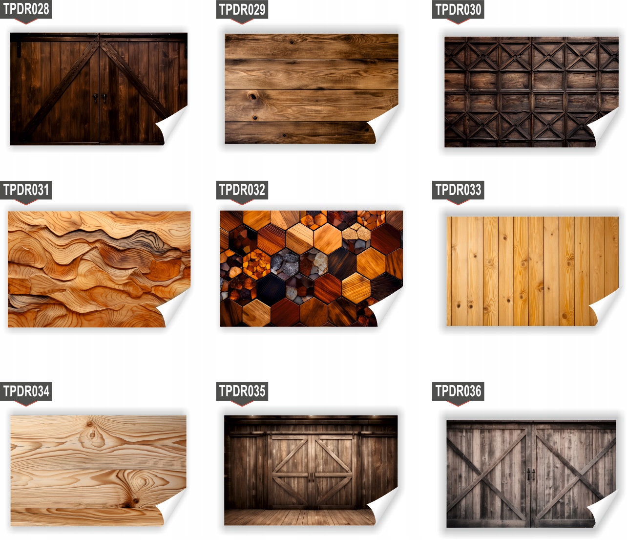 Fototapeta PREMIUM STRUKTURA ZMYWALANA 3D białe płytki krata drewniany dąb