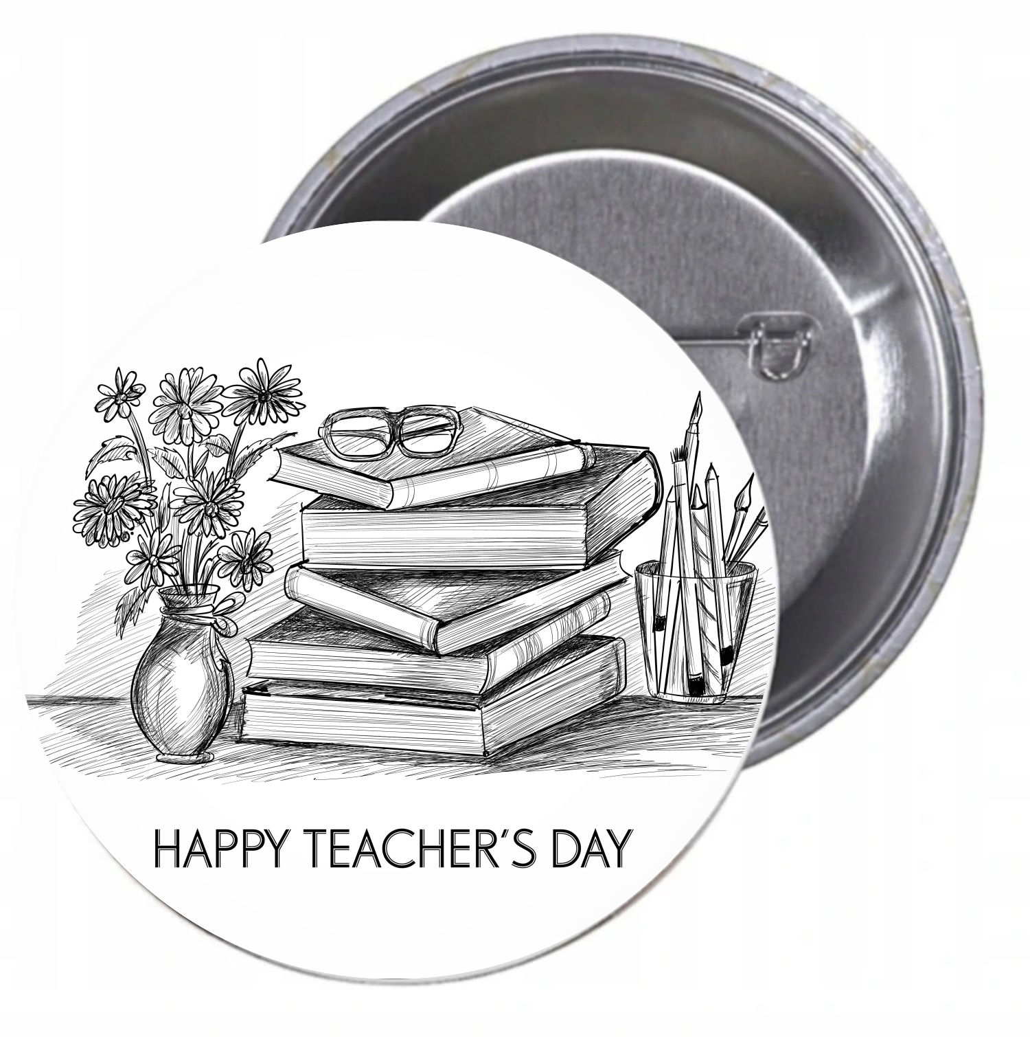 Przypinki buttony HAPPY TEACHER'S DAY