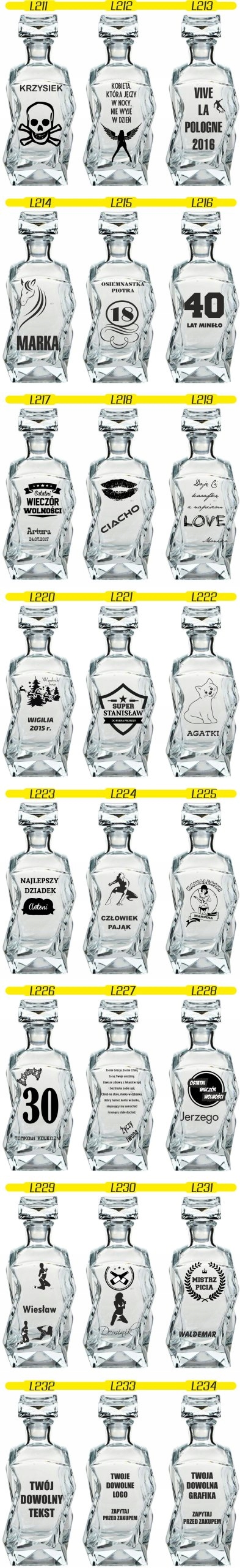 KARAFKA PREZENT dla taty dzień ojca grawer