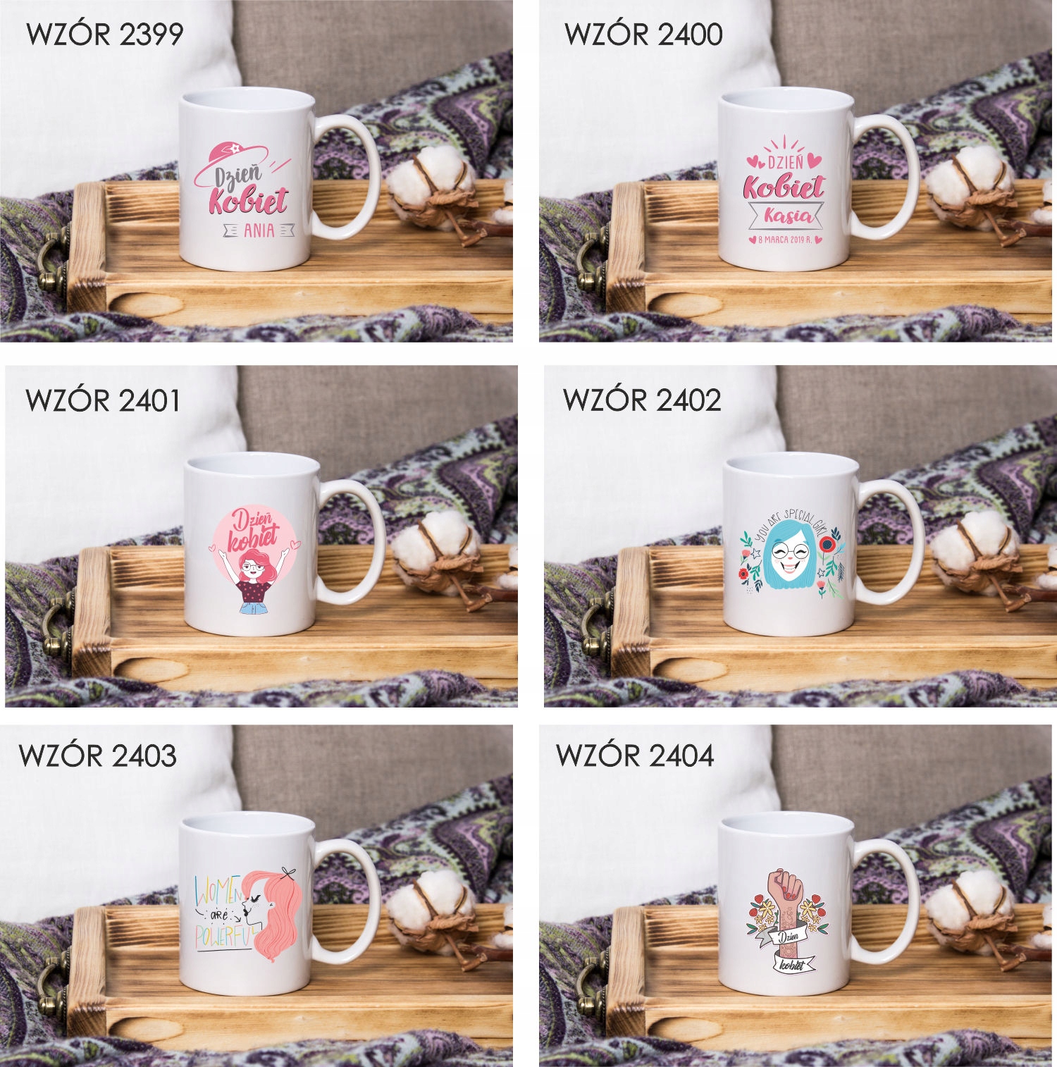 Kubek z imieniem PREZENT KOBIETA SUKCESU