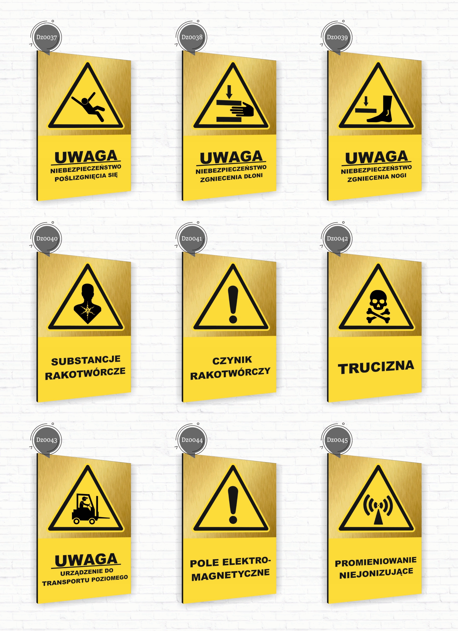 Tabliczka znak informacyjny 40x30 Złota ZAKAZ BIWAKOWANIA Aluminiowa