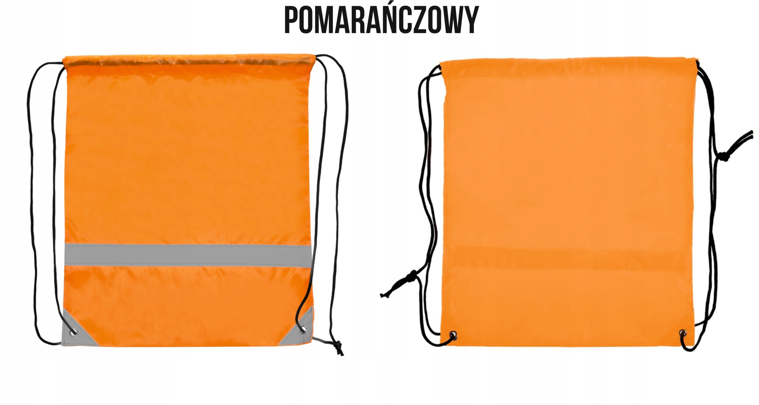 Worek ODBLASKOWY workoplecak Twoje logo gadżet HIT