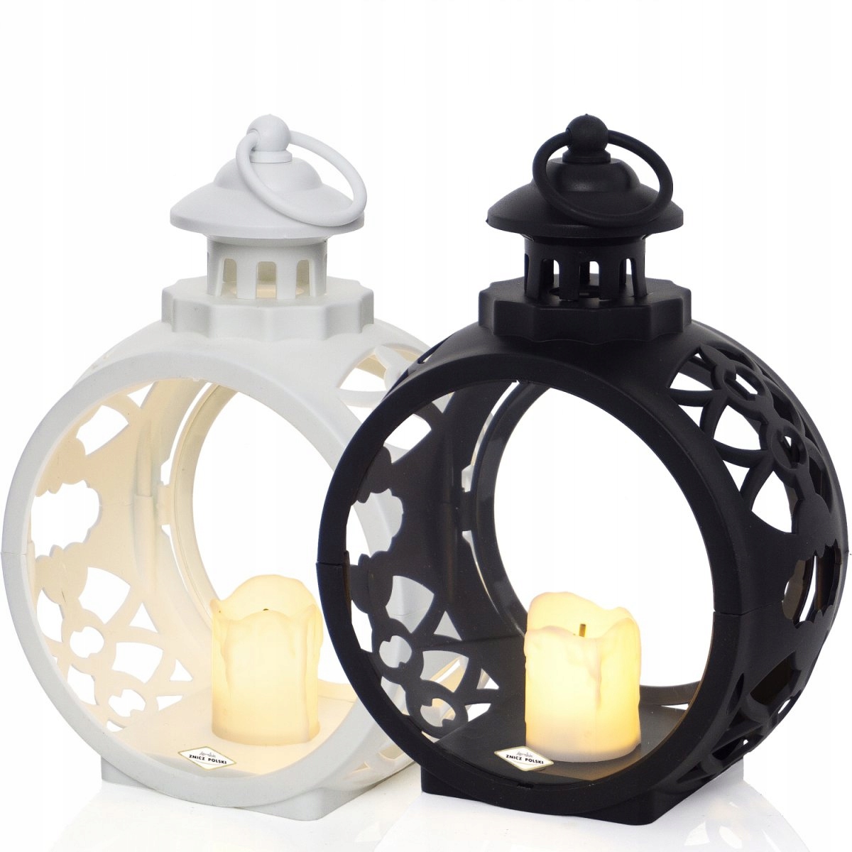 Latarenka ZNICZ okrągły personalizowany TWÓJ GRAWER TEKST dużo wzorów