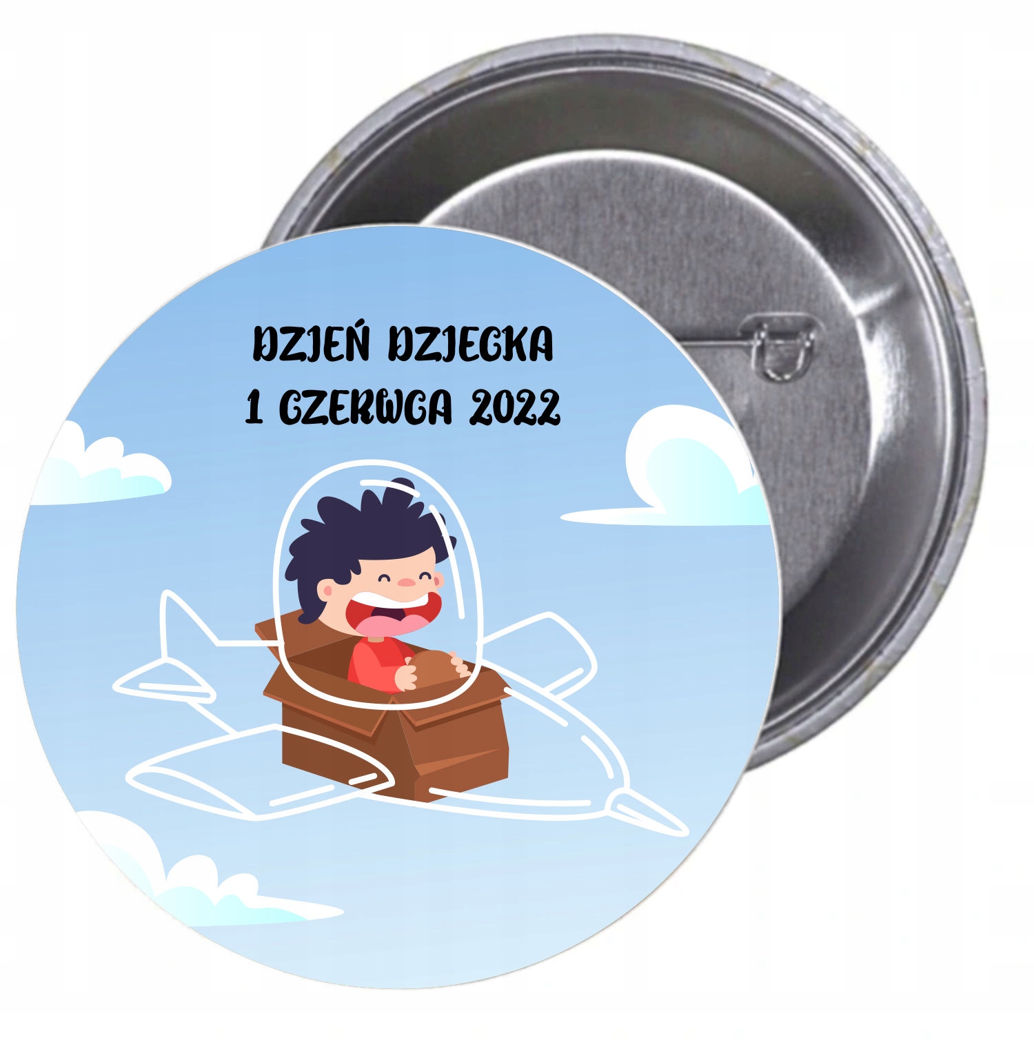 Przypinki buttony DZIEŃ DZIECKA z grafiką