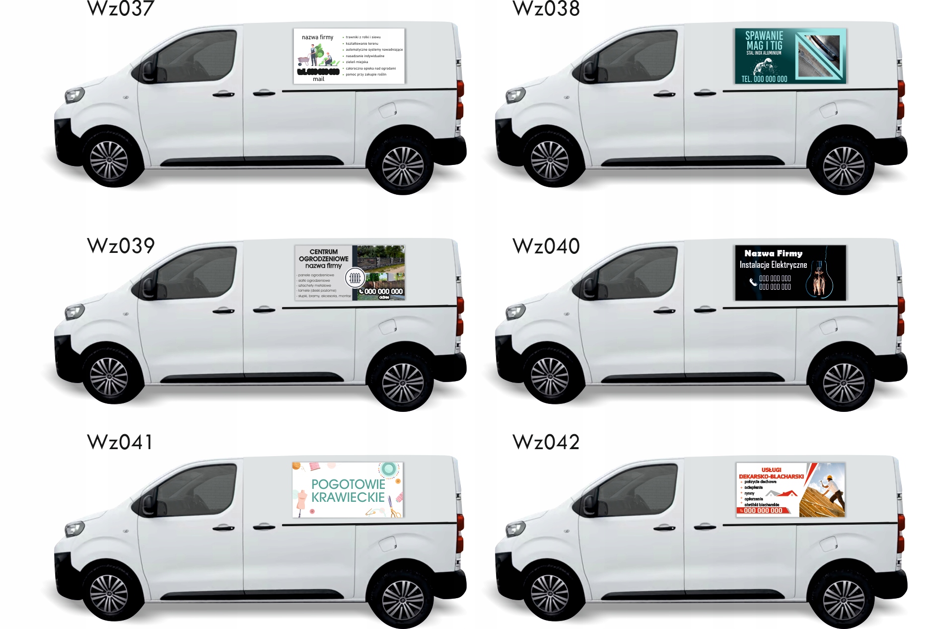 Reklama Naklejka na samochód GOTOWE WZORY PROJEKT CHIPTUNING ADBLUE DPF EGR