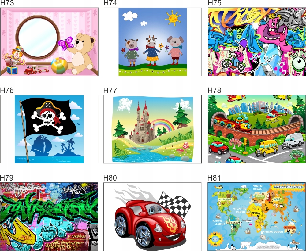 Fototapeta 3D dla dzieci akwarium rybki 350x245 FL