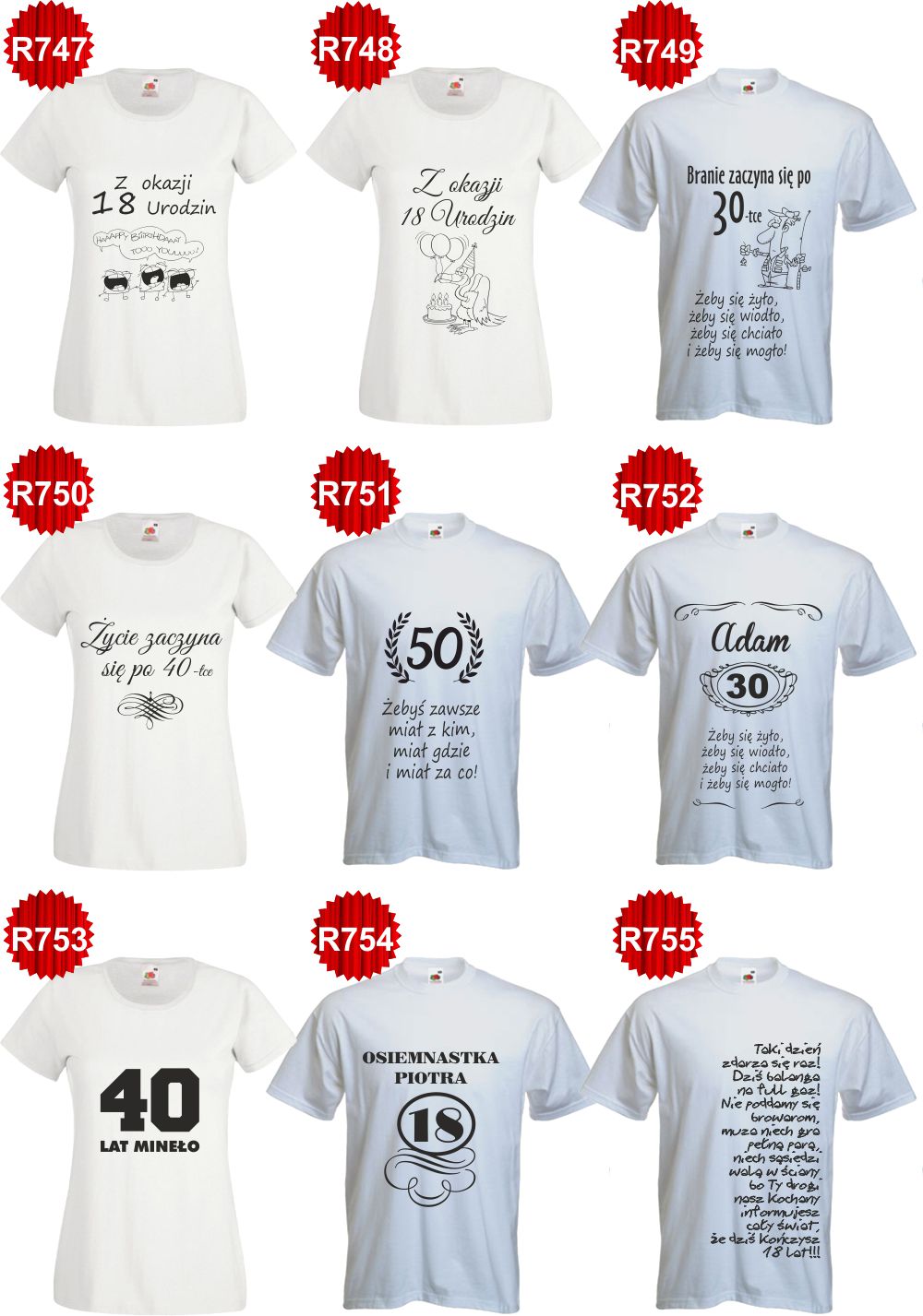 KOSZULKA T-SHIRT z napisem energia to 75% sukcesu