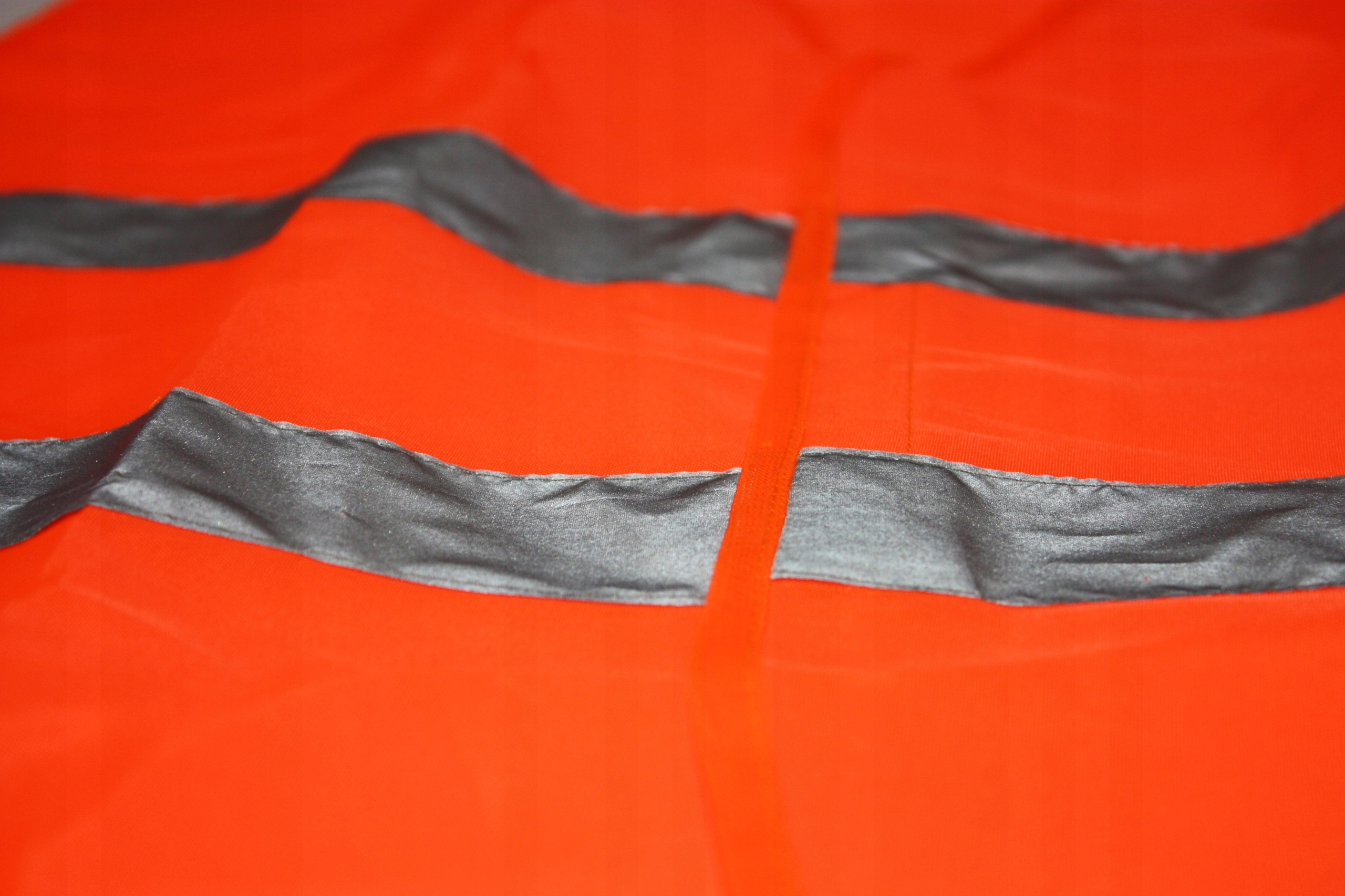 Kamizelki logo 100% poliester pomarańczowe 20 szt.