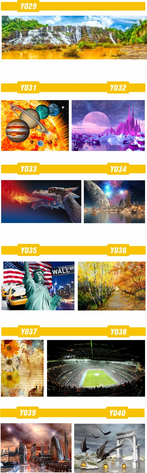 PLAKAT perspektywa NOWOCZESNE wzory 3D JAKOŚĆ hit!