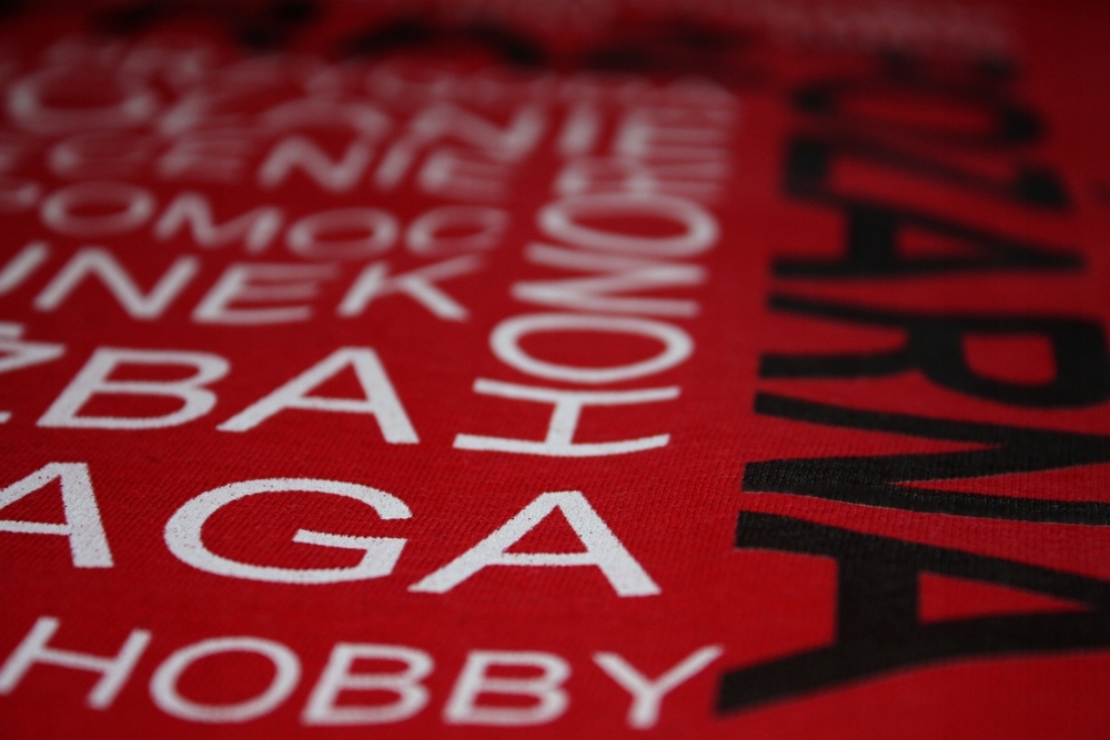 Workoplecak worek TWÓJ napis kolory HIT!!! gadżet