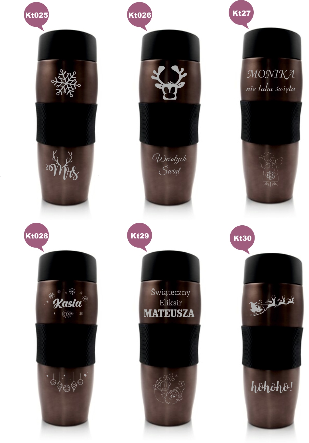 KUBEK TERMICZNY Z GRAWEREM prezent DLA CHŁOPAKA TWÓJ TEKST duży wybór wybór