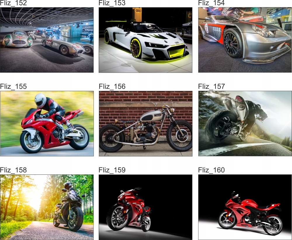 FOTOTAPETA FLIZ Motory Harley Davidson 3D 350x245