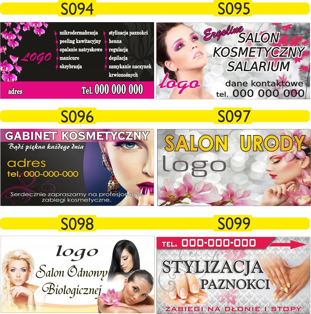 Reklama Naklejka na samochód MANICURE HYBRYDOWY