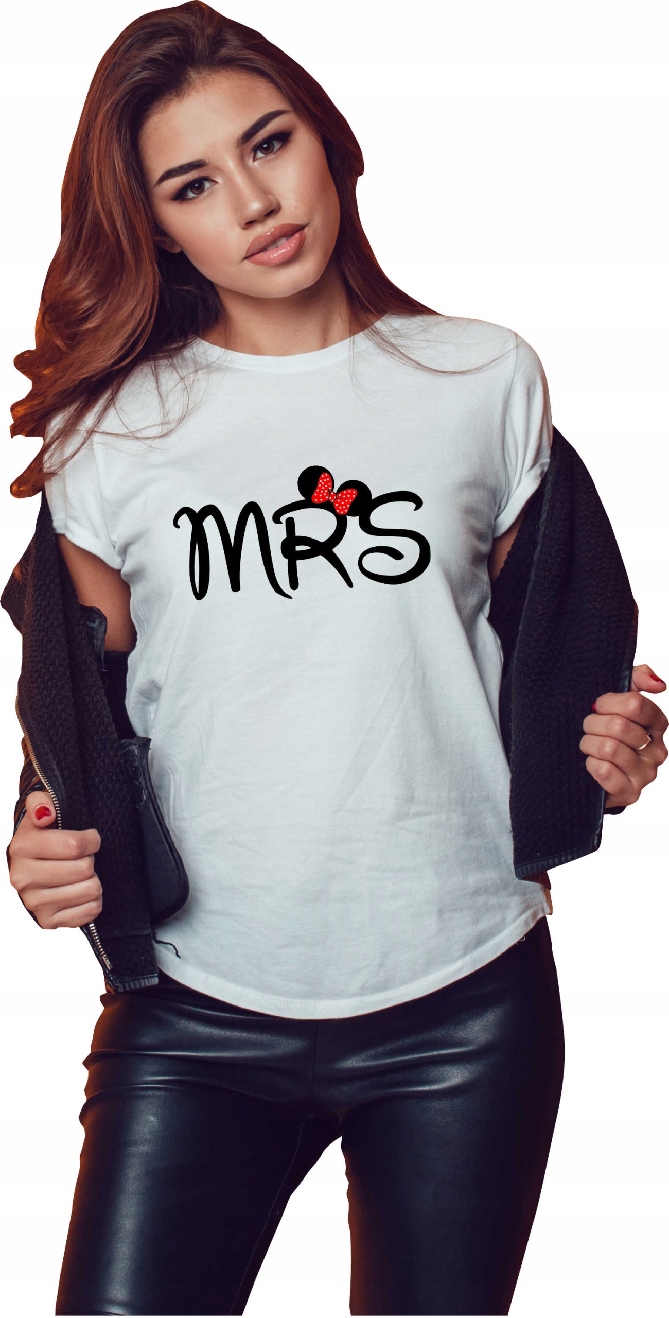 Koszulka z nadrukiem PREZENT dla DZIEWCZYNY MRS