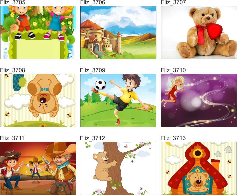 FOTOTAPETA dla dzieci TĘCZA BALONY KOLOROWA 3D