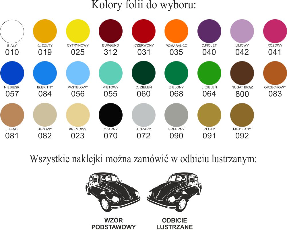 naklejki na włącznik NAKLEJKA POD KONTAKT ścienne